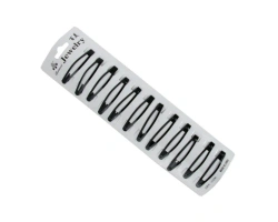 SPINKI PYKI 6cm ŁAMANE SPINECZKI  DO WŁOSÓW  CZARNE