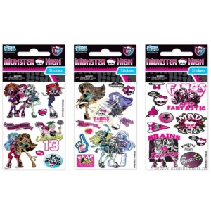 NAKLEJKI MONSTER HIGH / NAKLEJKA