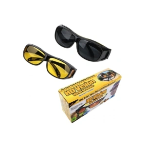 OKULARY HD VISION DLA KIEROWCÓW - DZIEŃ I NOC