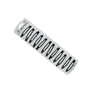 SPINKI PYKI 6cm ŁAMANE SPINECZKI  DO WŁOSÓW  CZARNE