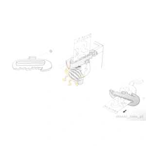 Wyciskacz tubek pasty do zebów 3 szt