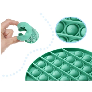 Sensoryczna Zabawka Push Bubble Pop Fidget toy Koło zielone
