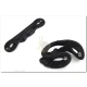 SPINKA TWISTER DO KOKA  4x21,5 cm CZARNA