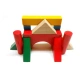 PUZZLE / KLOCKI DREWNIANE Z PODSTAWKĄ 