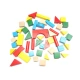 PUZZLE / KLOCKI DREWNIANE Z PODSTAWKĄ 